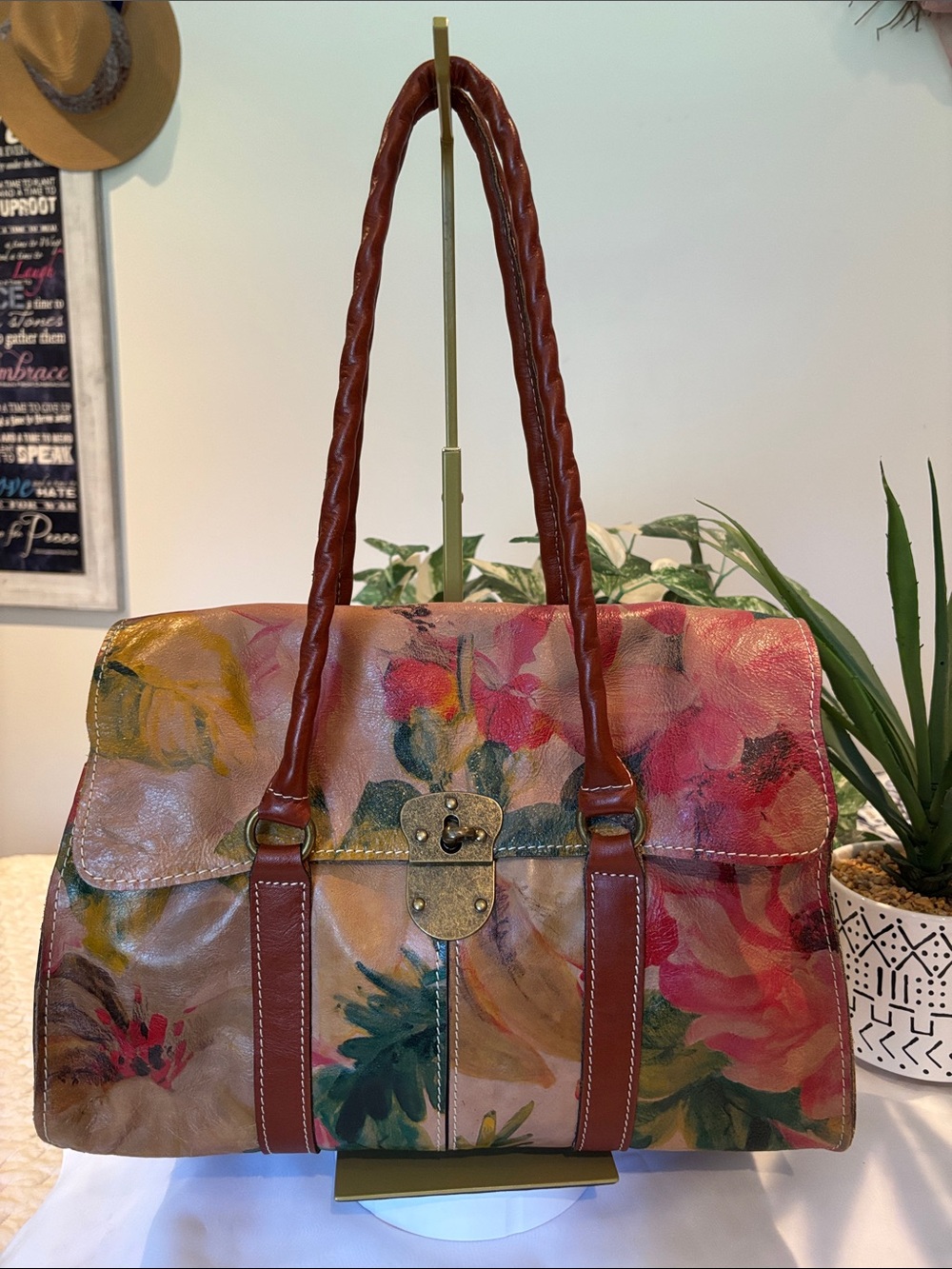 Patricia Nash Floral Satchel